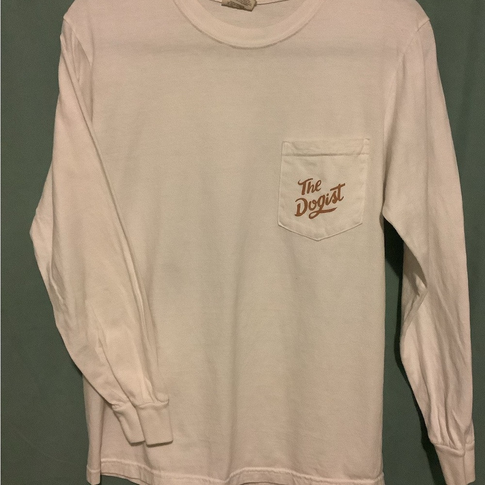 White Long Sleeve Shirt “The Dogist”